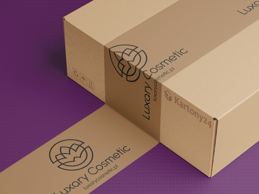 taśma papierowa z nadrukiem