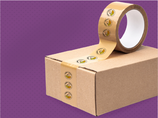 taśma pakowa z nadrukiem