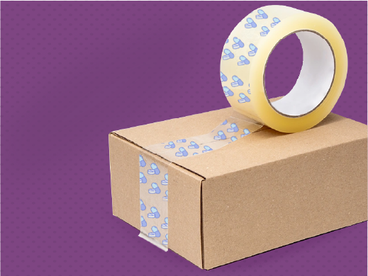 taśma pakowa z logo